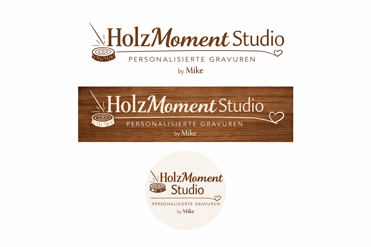 Banner HolzMoment Studio